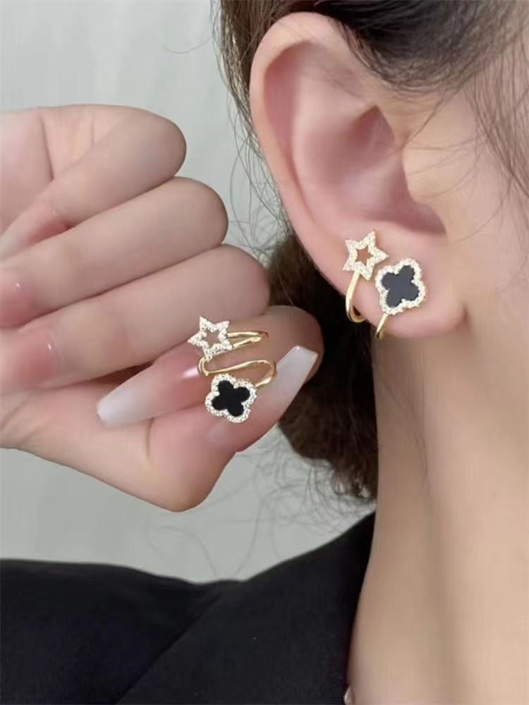 【小物】星柄ピアスアクセサリーF7838