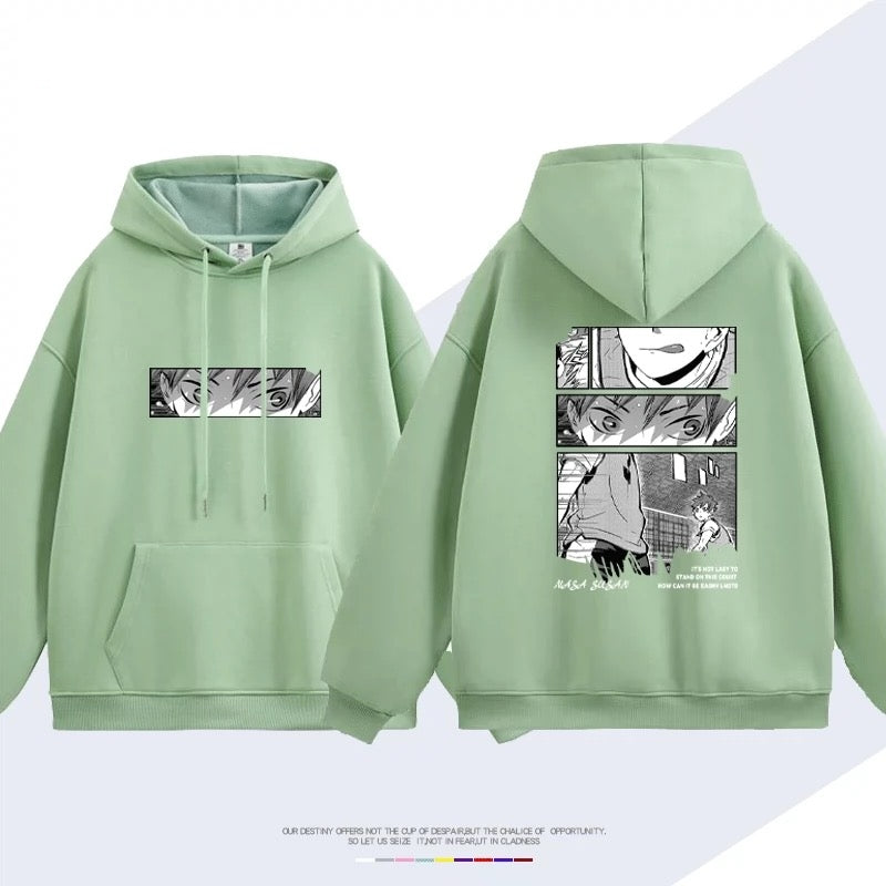 【tops】『ハイキュー!!』プリントパーカー( 男女兼用)K0278