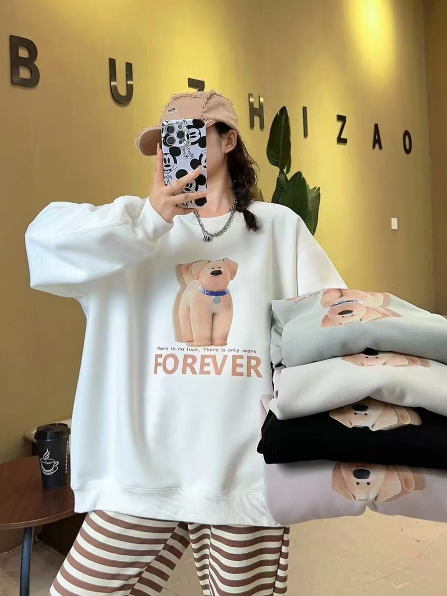 【tops】カートゥーンスウェット M25683