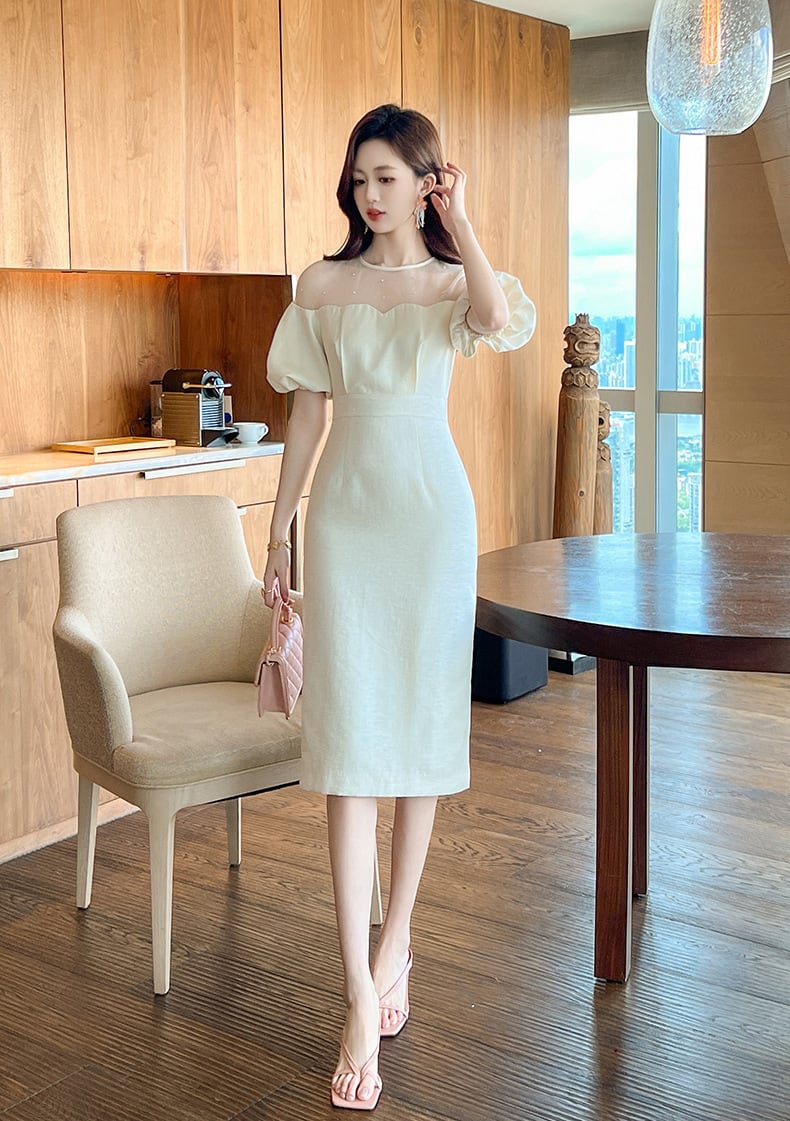 【dress】デートワンピース M25245