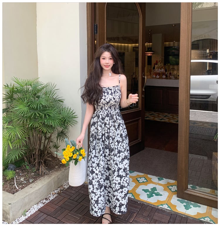 【dress】プリントキャミワンピース M24976