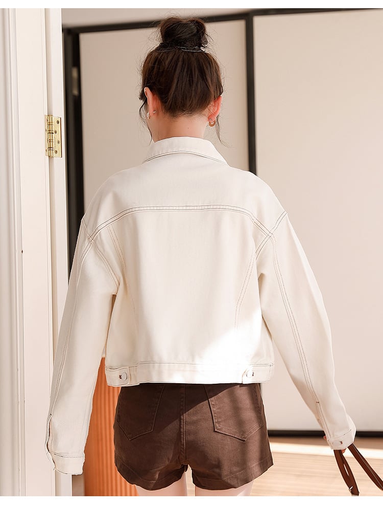 【outer】刺繍デニムジャケットG20217