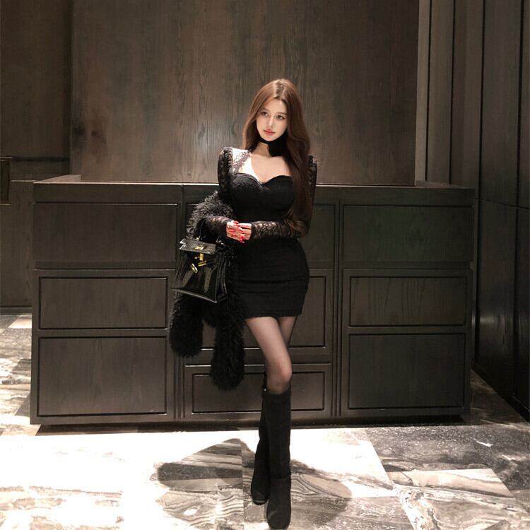 【dress】レースデートワンピース M28542