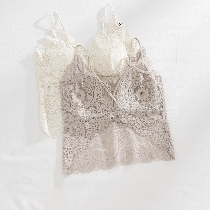 【tops】レースカップ付きキャミソール M29520