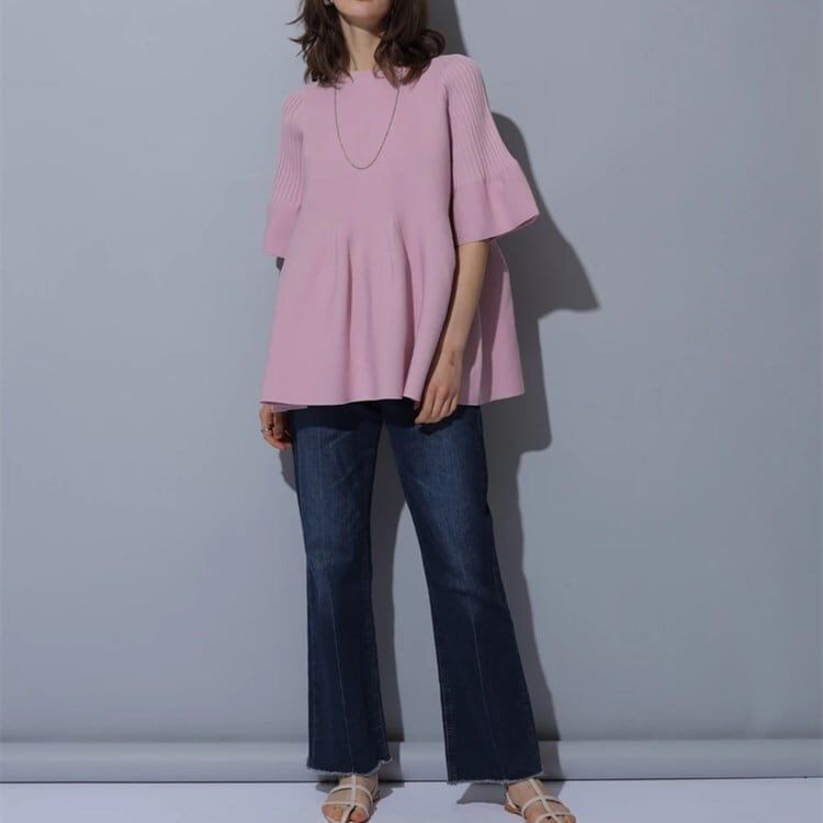【tops】アンブレラスリーブトップス N-1649