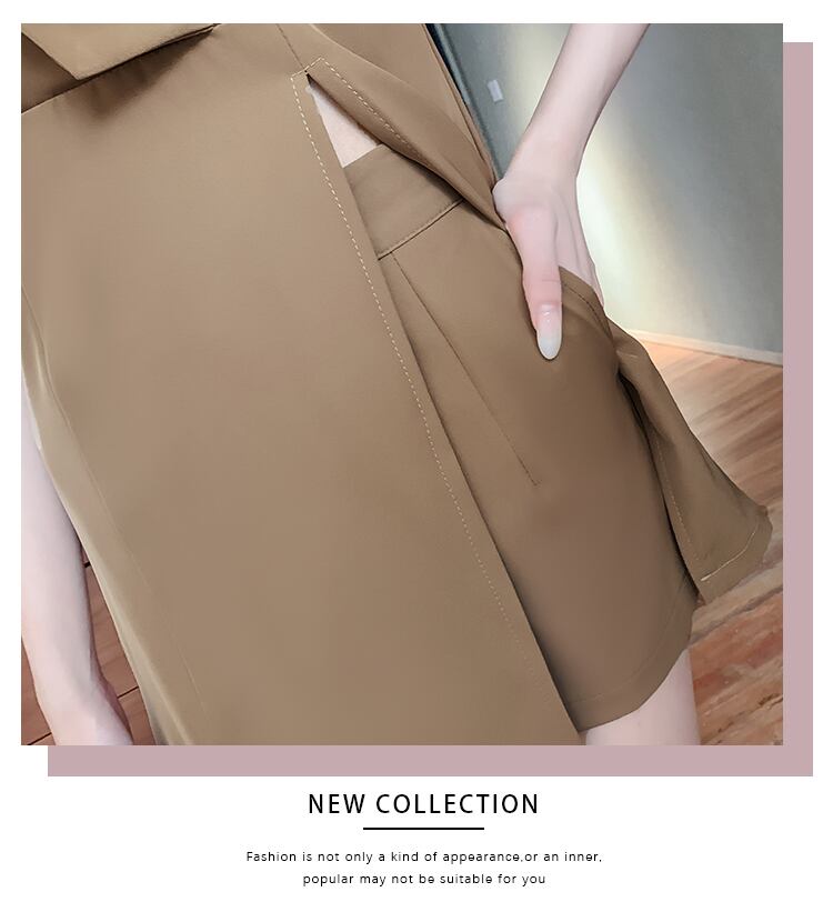 【set】レトロ ワンピース+ショートパンツ2点セット G1254