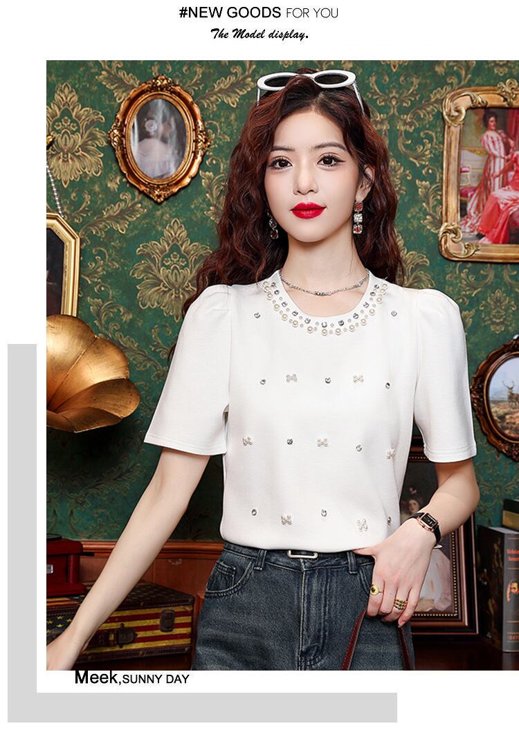 【tops】パフスリーブTシャツG20922