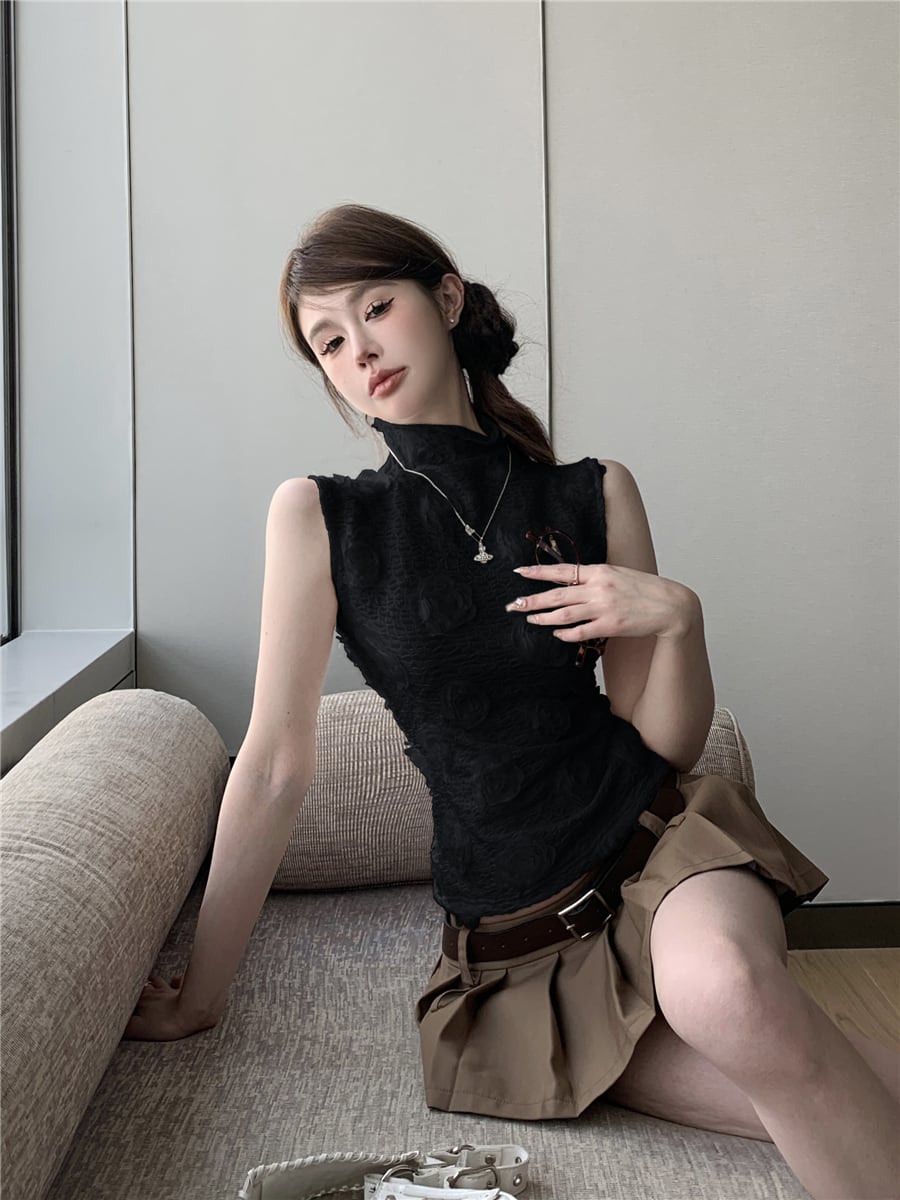 【tops】立体フラワートップス M25196
