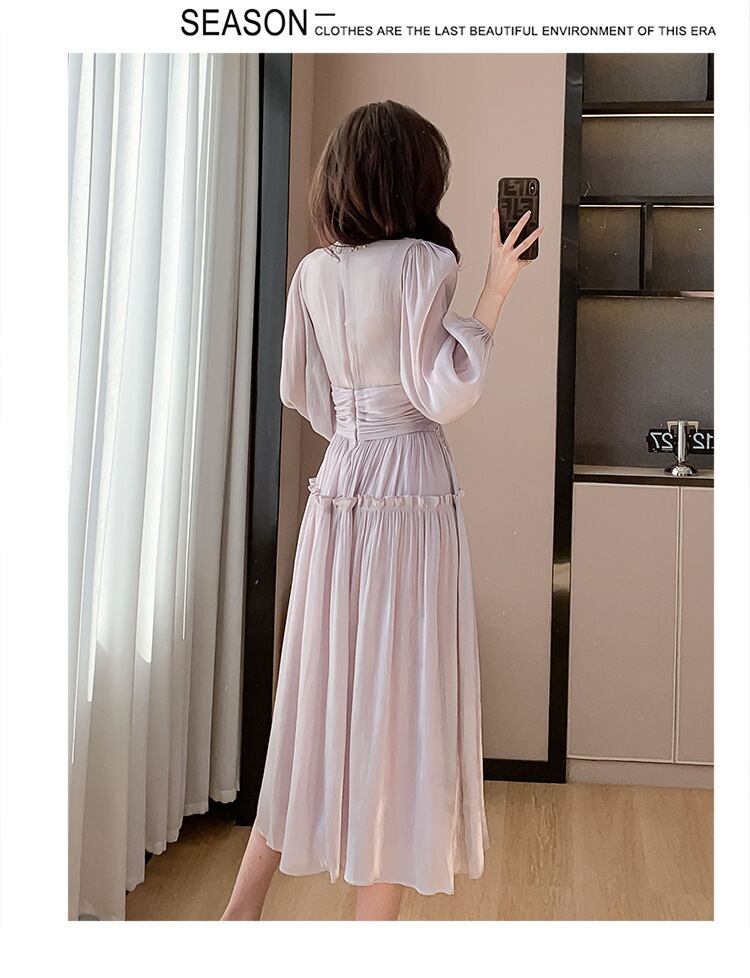 【dress】ダイヤモンドフリンジギャザーワンピース G20143