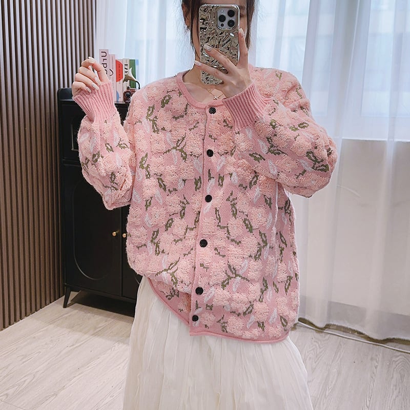 【outer】ニットカーデ M25877