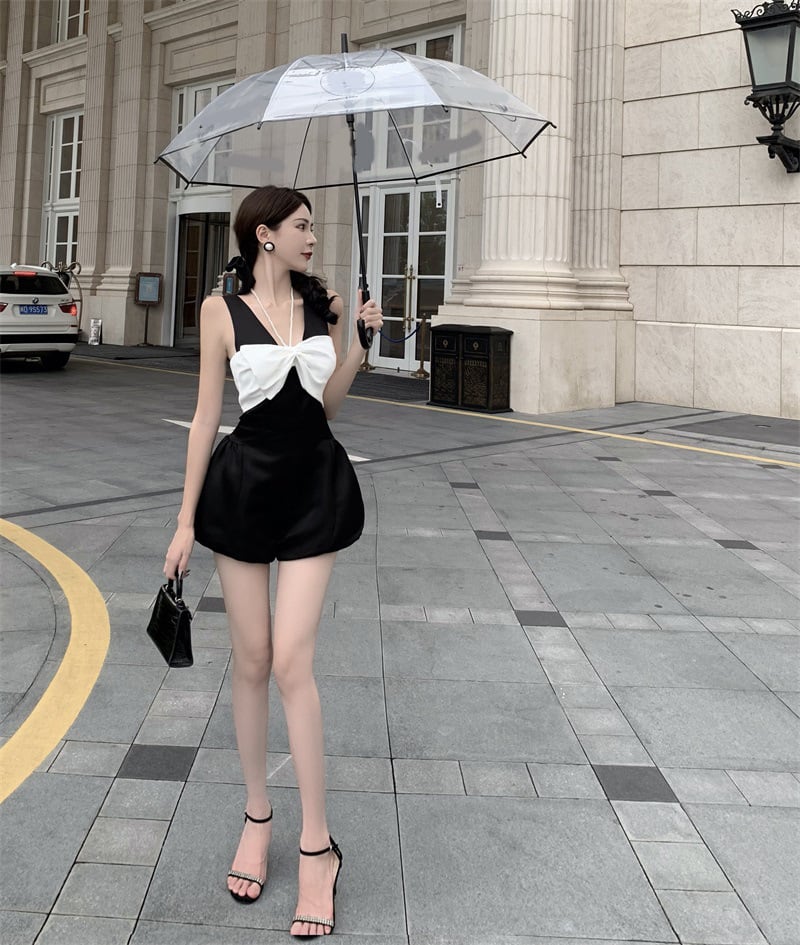 【set】リボンオールインワンG20093