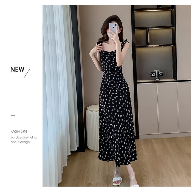 【dress】プリントワンピース M24409