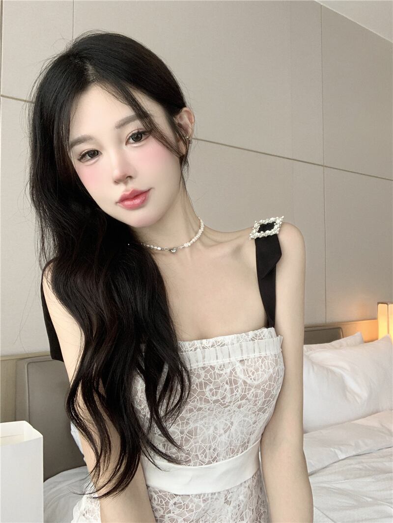 【dress】レースキャミワンピース G20088