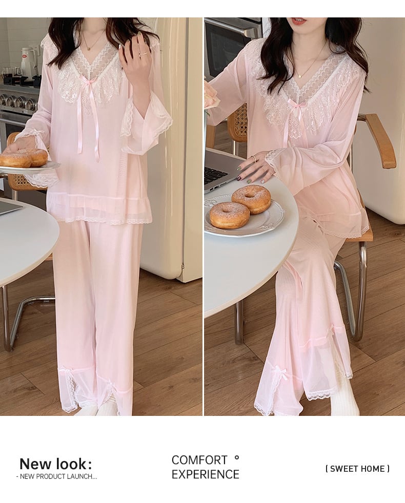 【ホーム・生活】上下セットルームウェアパジャマG20477