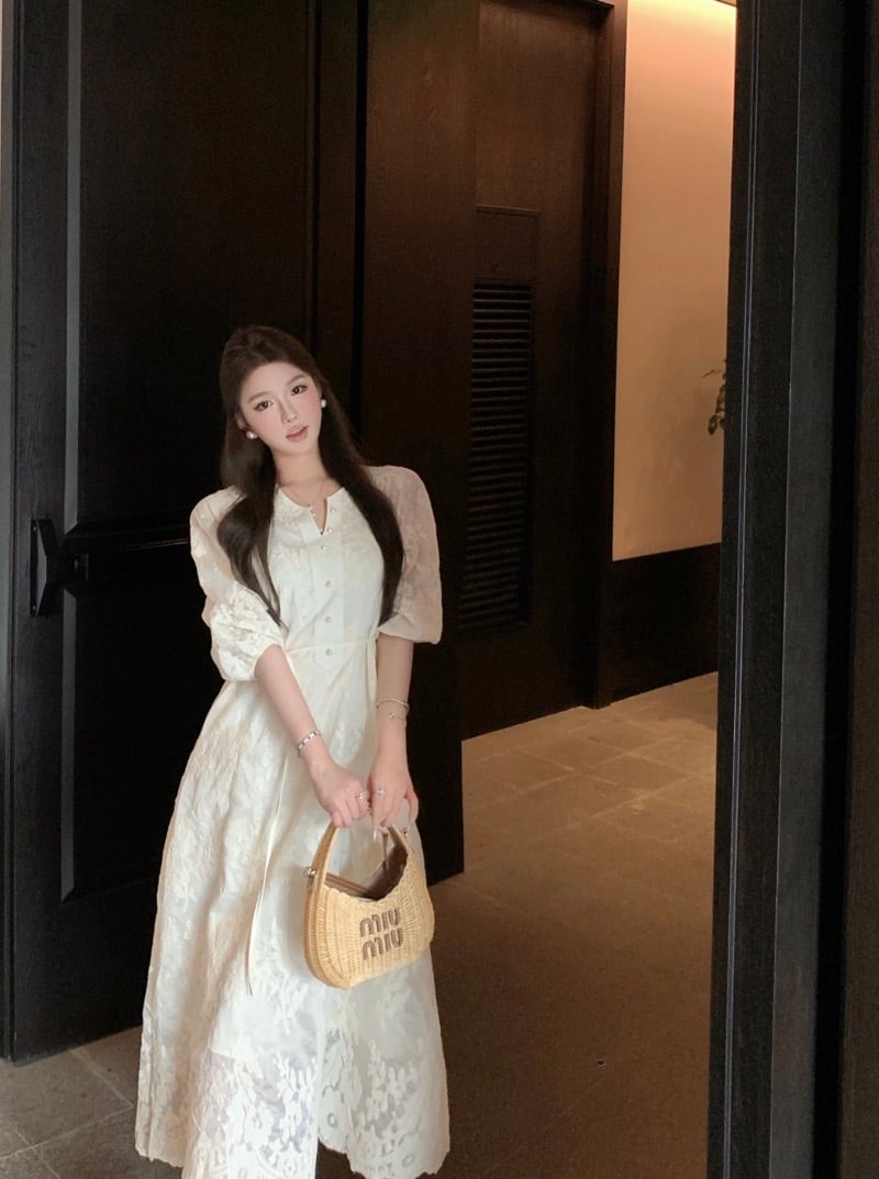 【dress】デートワンピース M24686