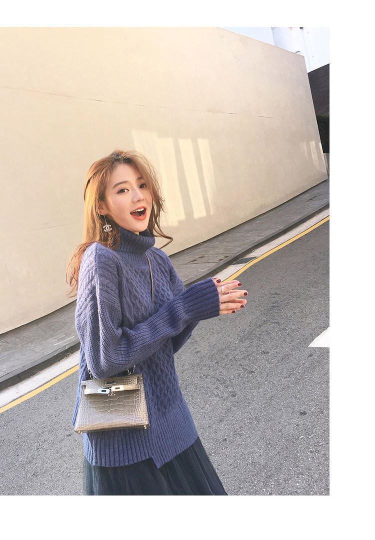【set】秋冬新作好感度UP!気質満点レトロエレガントオシャレセーター+スカート2点セット G4116