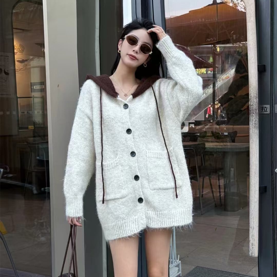 【outer】ニットカーデ M27756