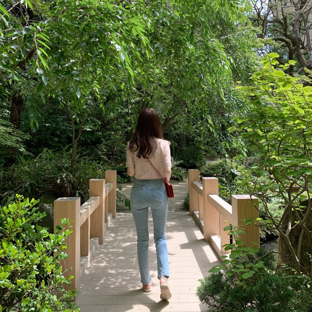 【tops】韓国系スウィート洋気レースINS風Tシャツ