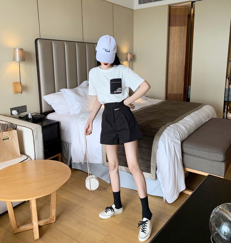 【set】気質満点レトロスウィート洋気着痩せファッション2点セット G0915