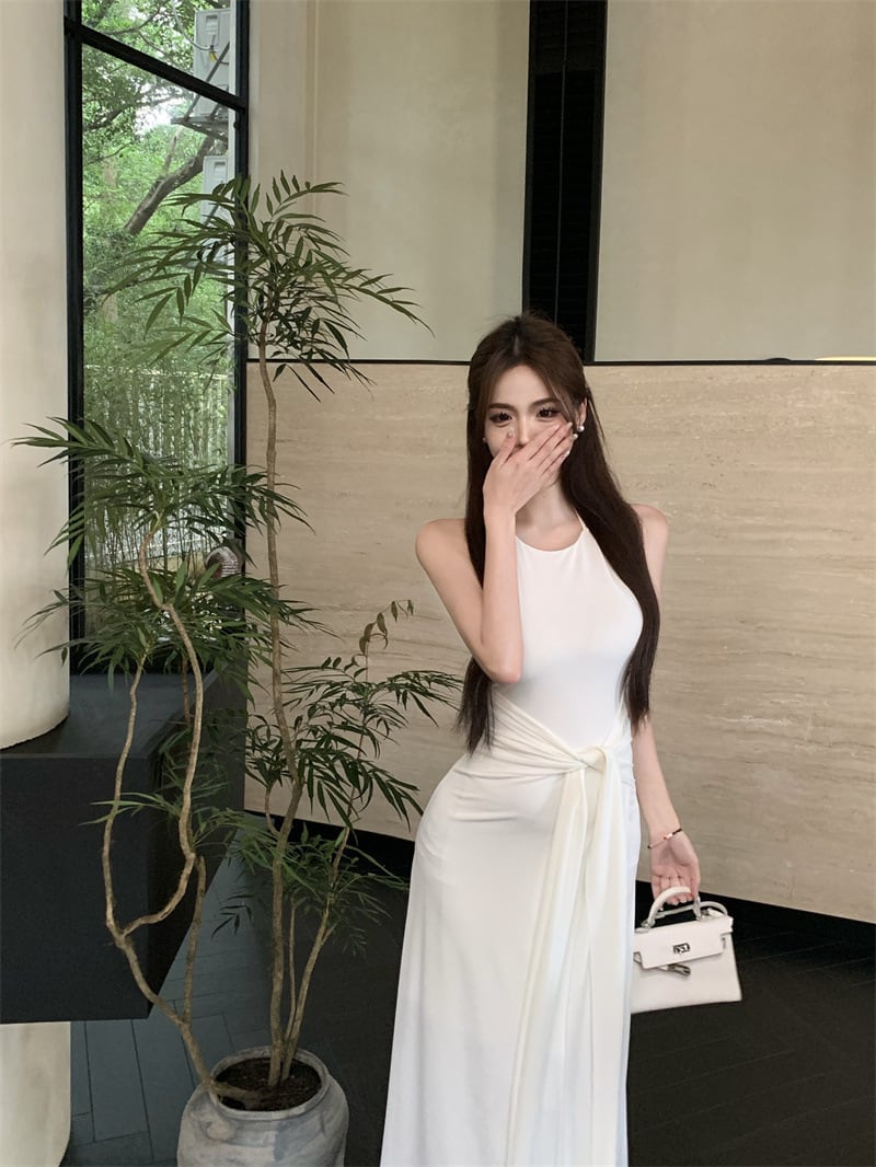 【dress】ホルターネックワンピース M24179