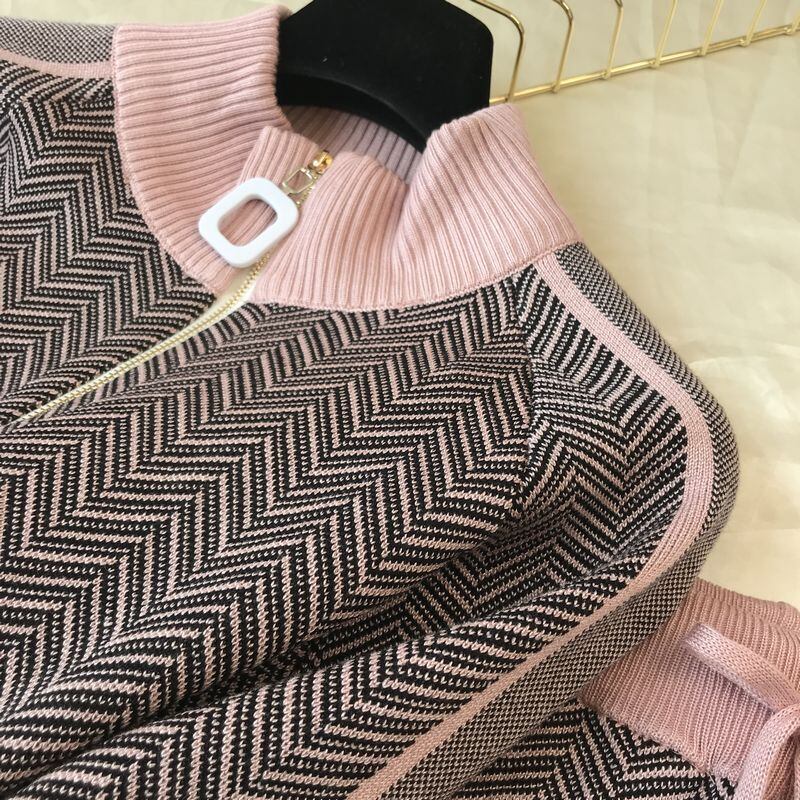 【set】優しい雰囲気!ファッション気質満点オシャレ着心地良い高品質ニット2点セット G3084
