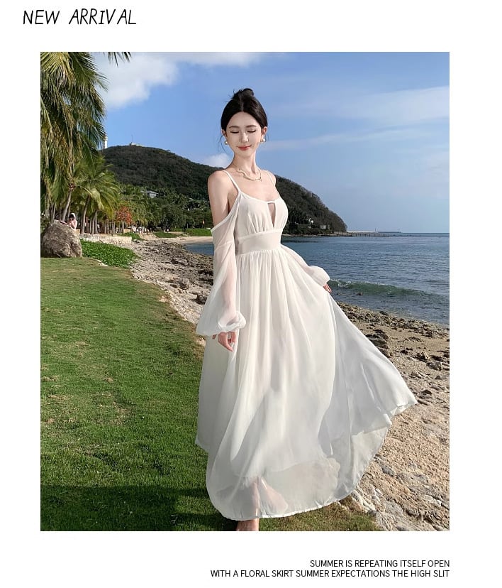 【dress】バックレスワンピース M25210