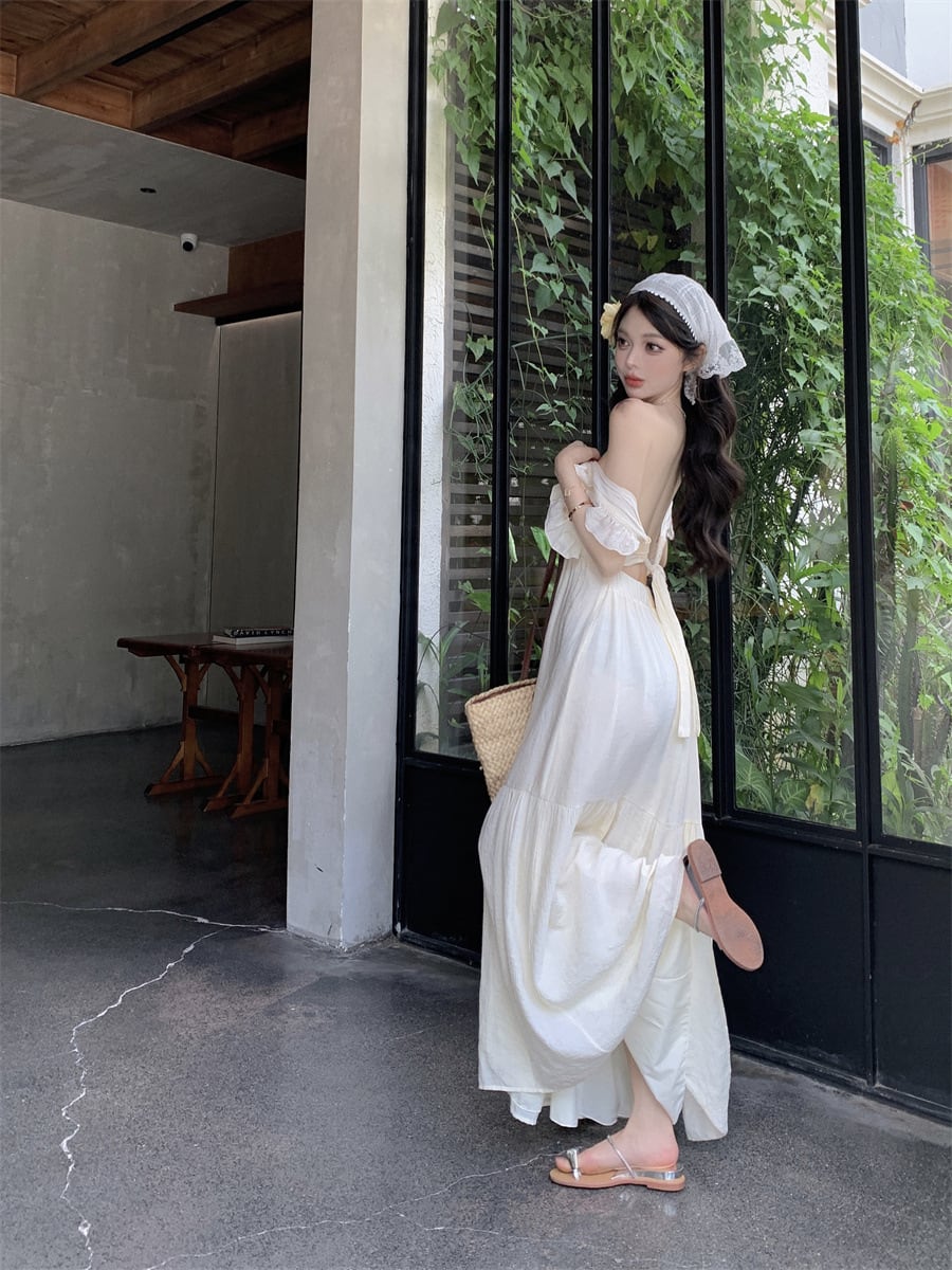 【dress】フリルワンピース M24204
