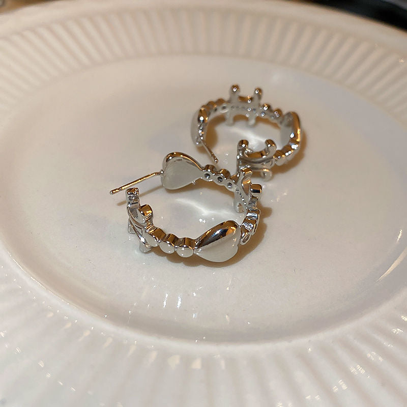 【小物】キラキラピアスアクセサリーF7799