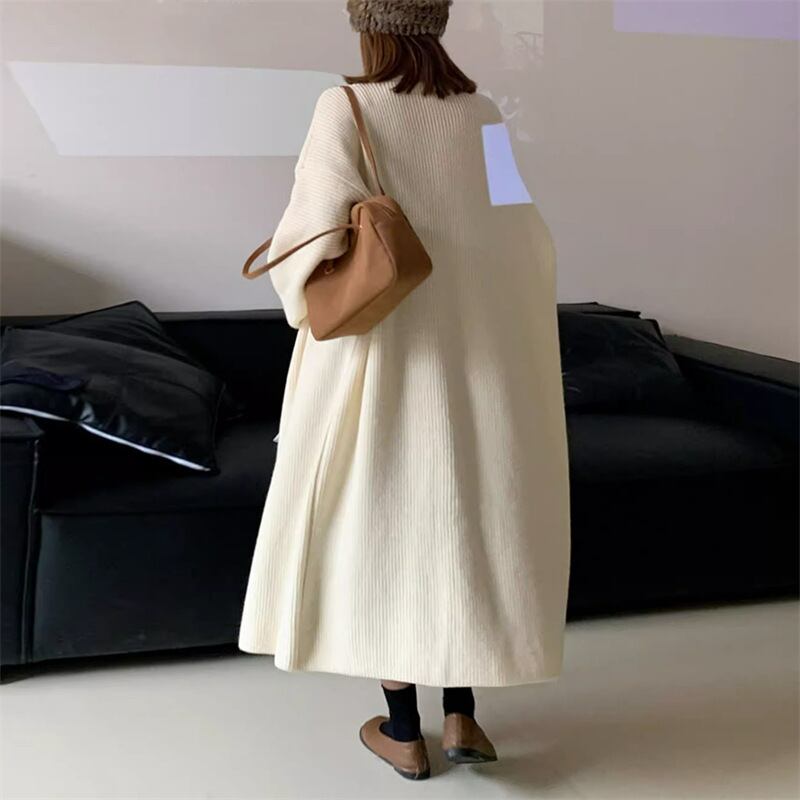 【outer】ロング丈ニットカーデ M18410