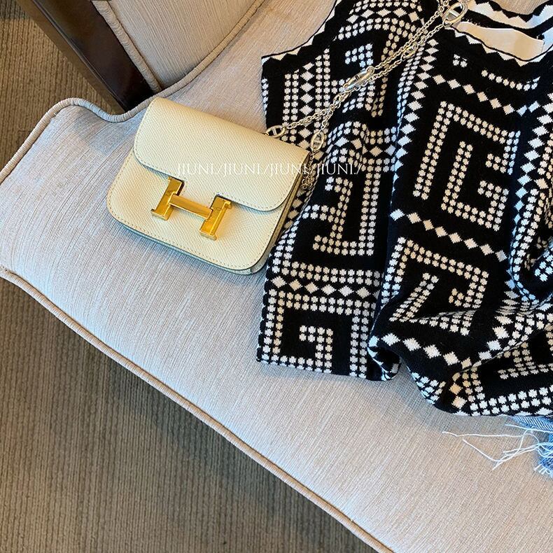 【tops】ノースリーブ人気配色着回しニットタンクトップF5353