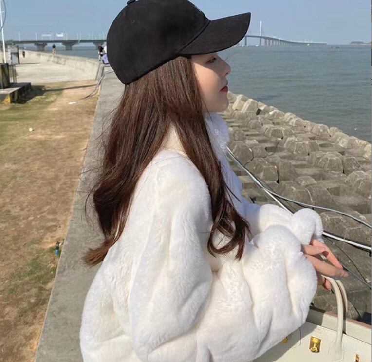 【outer】激安販売中~ 寒さ対策厚手バンドカラー長袖冬新作無地着回しショート丈コートW0498