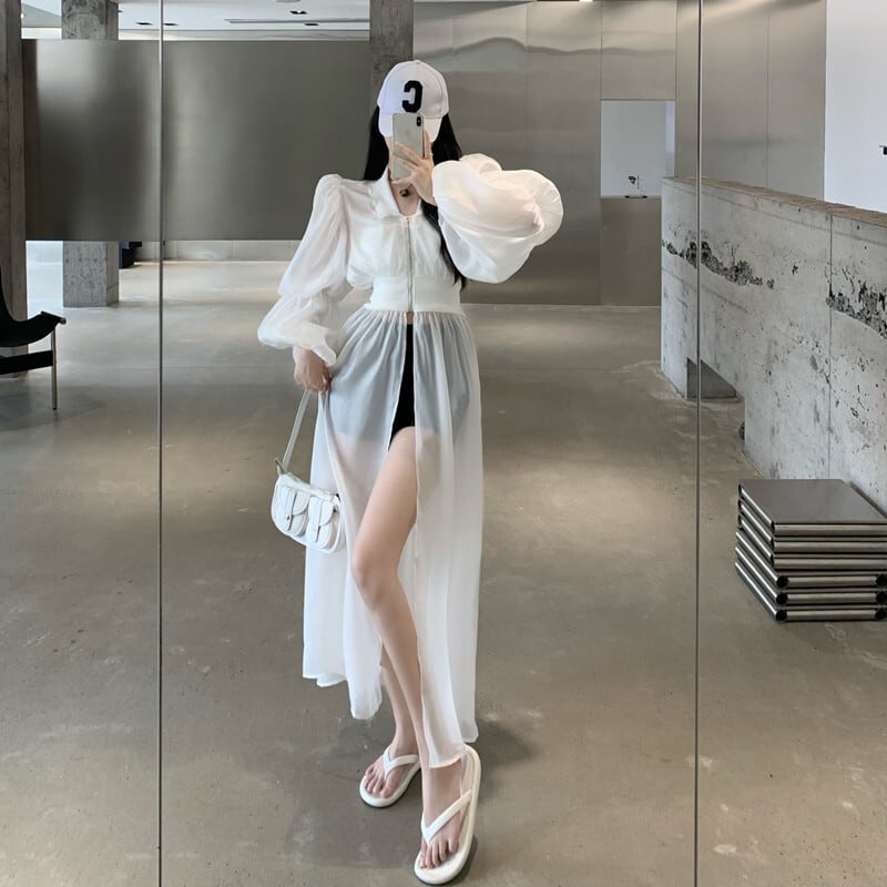 【outer】薄手日焼け止アウターG20352