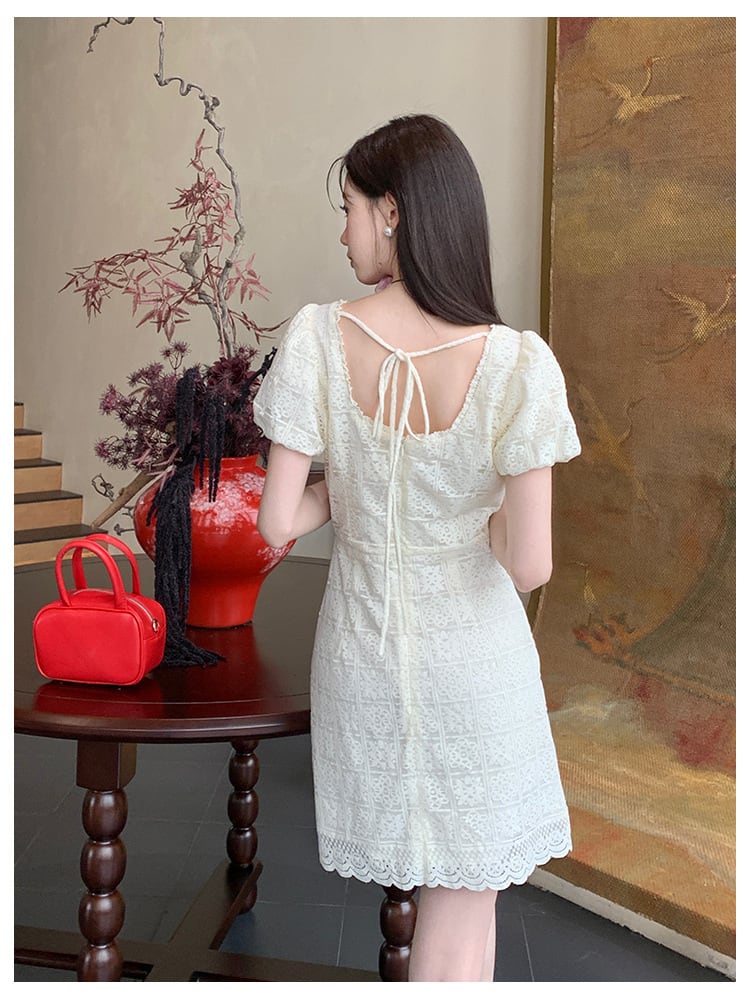 【dress】レースワンピース　M24100