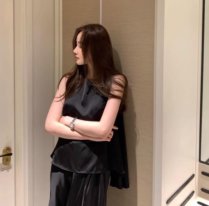 【set】イレギュラータンクトップ+スカート２点セットF7417