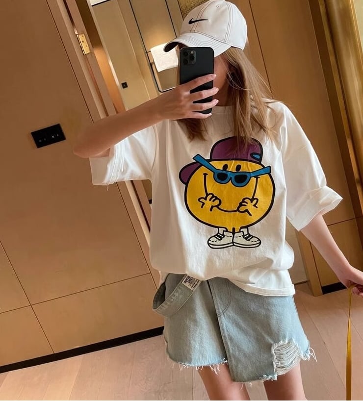 【tops】カートゥーンTシャツG20055