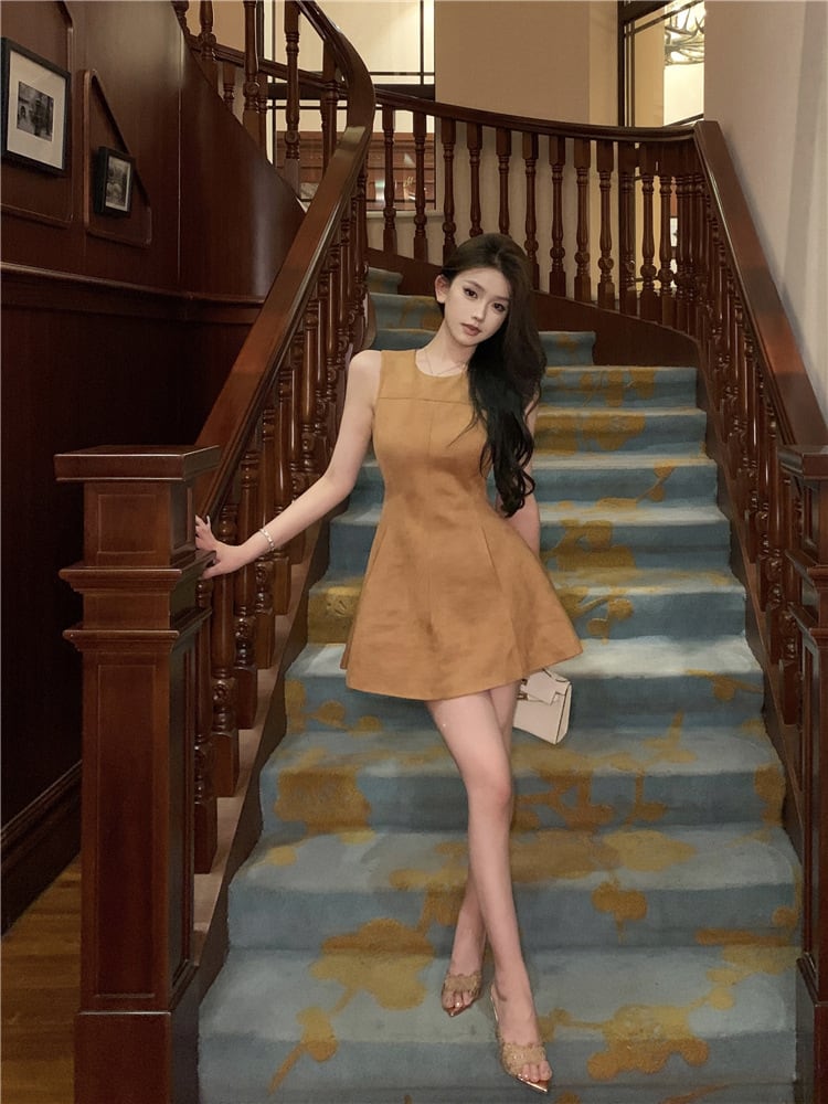 【dress】ノースリーブワンピース　M24222