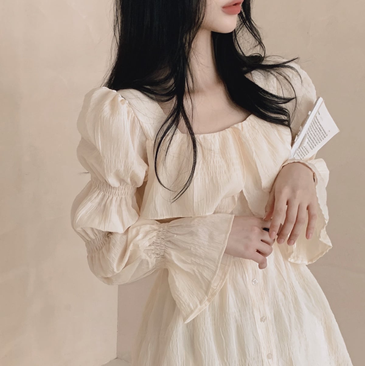 【dress】フリルワンピース　M29428