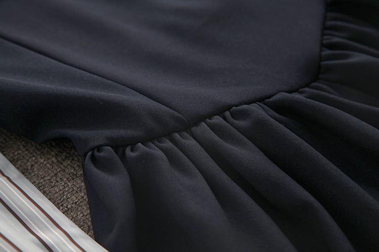 【dress】ドッキングリボン付きワンピース　M18822