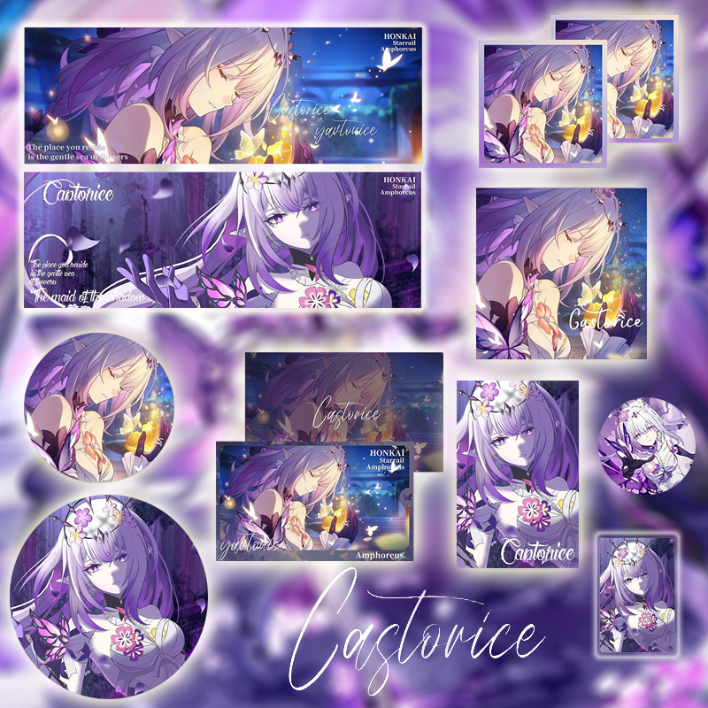 【GOODS】崩壊スターレイル キャストリス ホログラムチケット セット  Ｑ2144