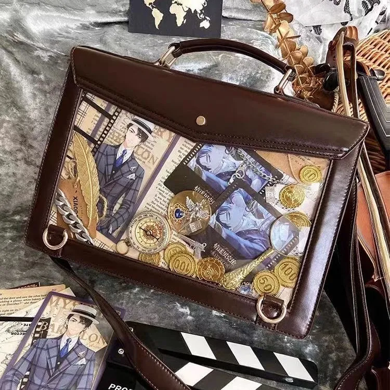 【GOODS】痛バッグ 学生 ショルダーバッグ 2way Q2490