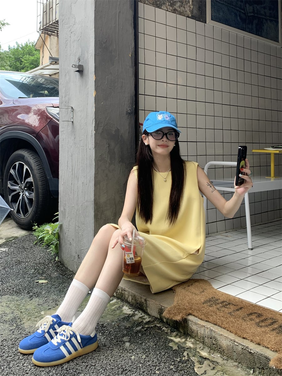 【dress】ノースリーブワンピース　M25333