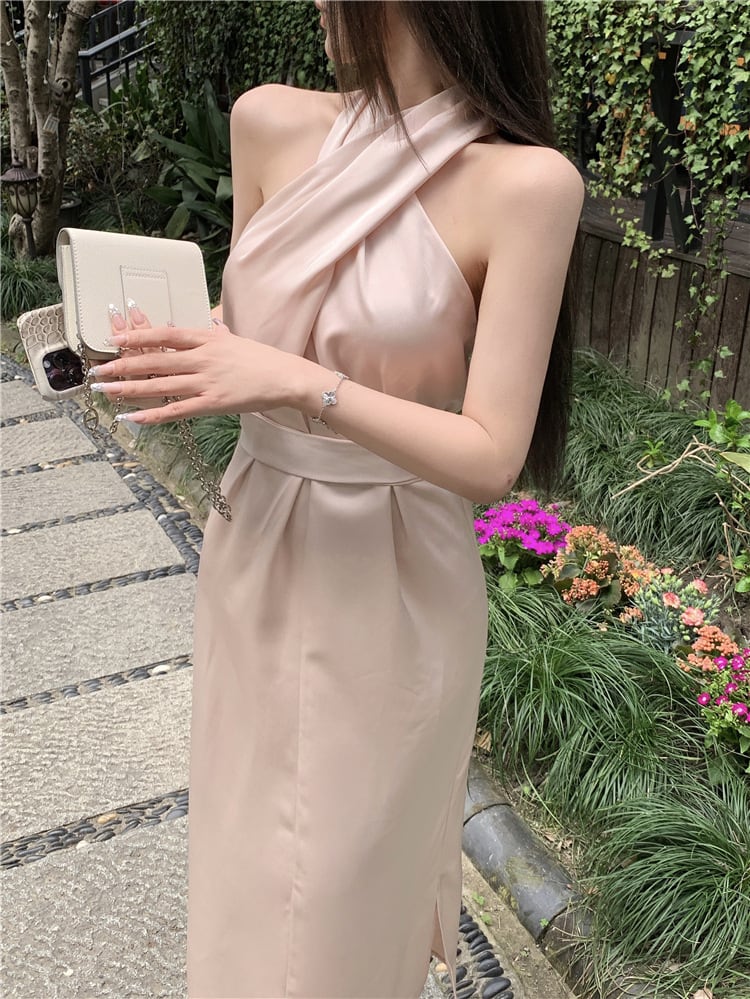 【dress】Aラインキャミワンピース G21084