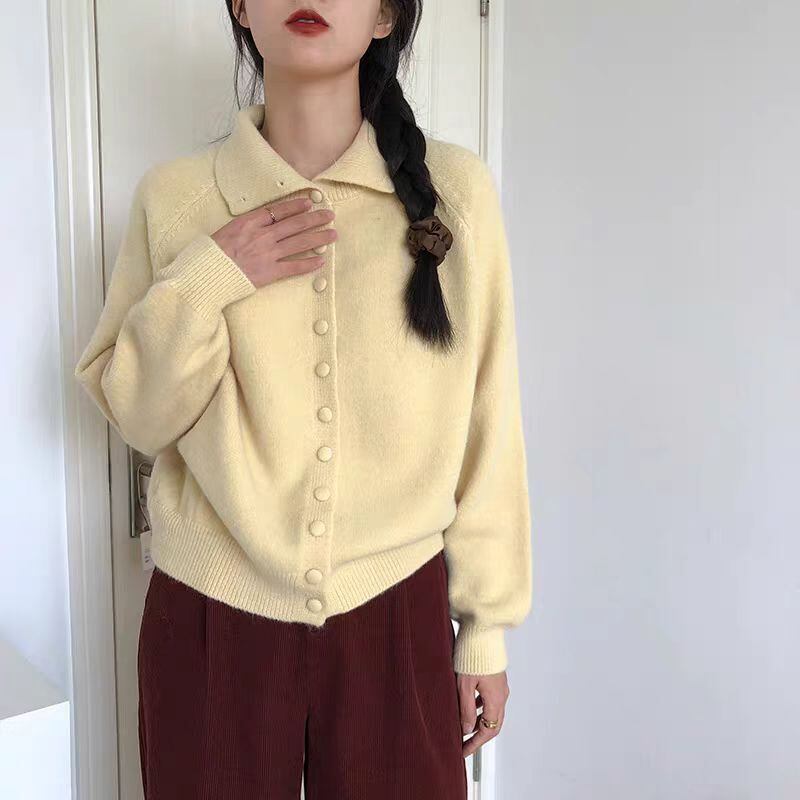 【outer】ニットカーデ　M28913
