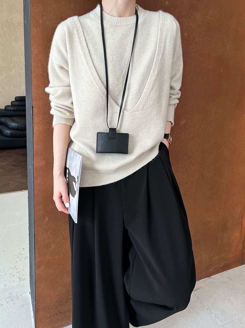 【tops】ニットアンサンブル　N2877