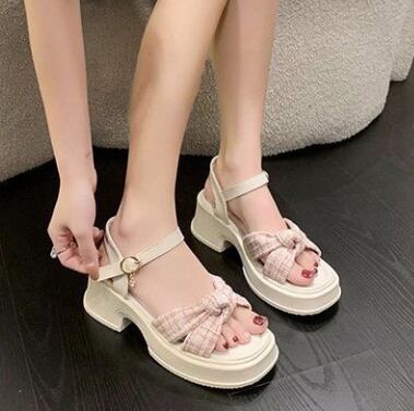 【shoes】厚底サンダル　M30224