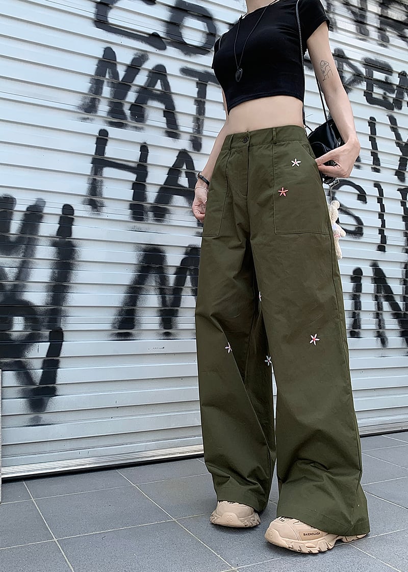 【bottoms】ジーンズガウチョパンツG20403