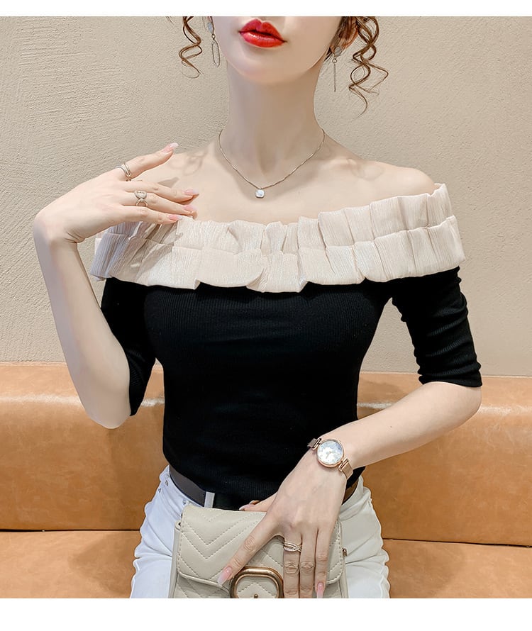 【tops】オフショルダーTシャツG20827