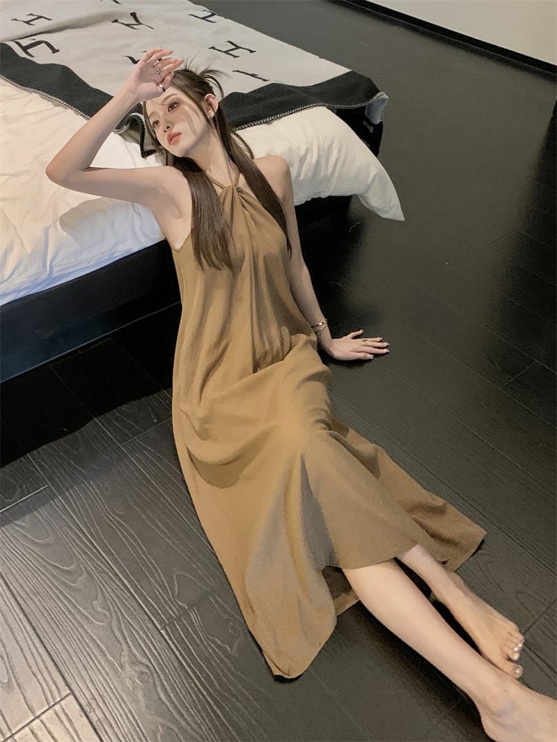 【dress】ホルターネックワンピース　M24617