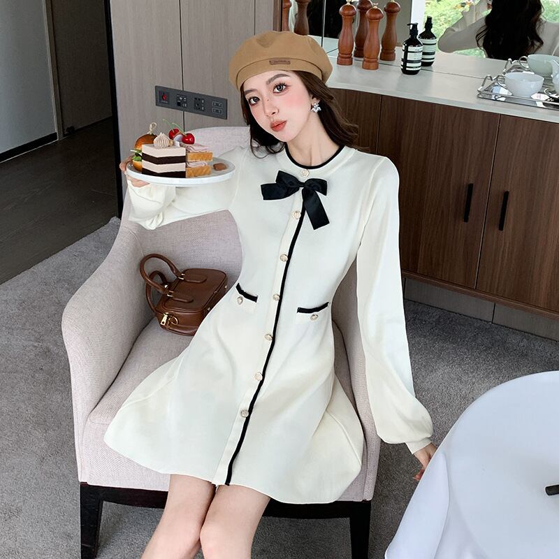 【dress】ニットワンピース　M27006