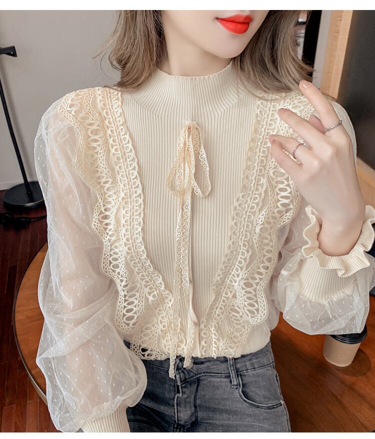 【tops】ドッキングブラウス　M29370